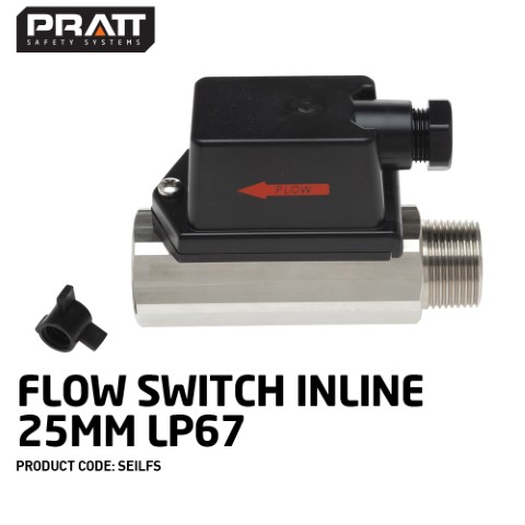 PRATT FLOW SWITCH INLINE 25MM IP67 